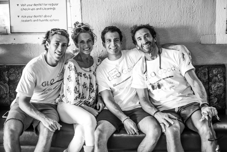 Dr. Jonathan Levine and Stacey Levine on mission in Eleuthera